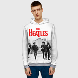 Толстовка-худи мужская The Beatles: Break, цвет: 3D-меланж — фото 2