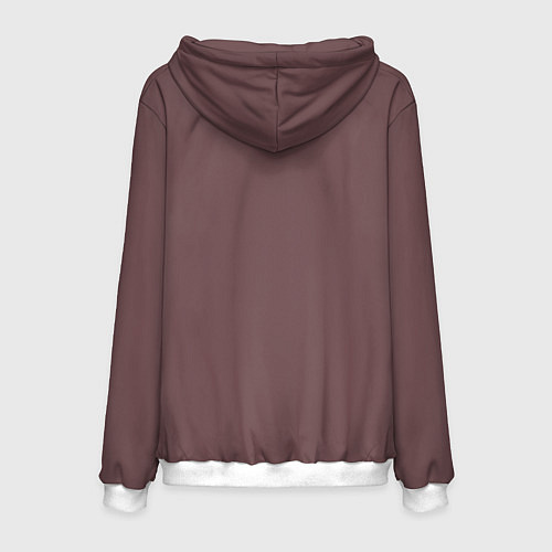 Мужская толстовка Доктор Браун / 3D-Белый – фото 2