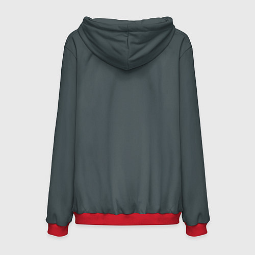 Мужская толстовка Lee Min Ho / 3D-Красный – фото 2