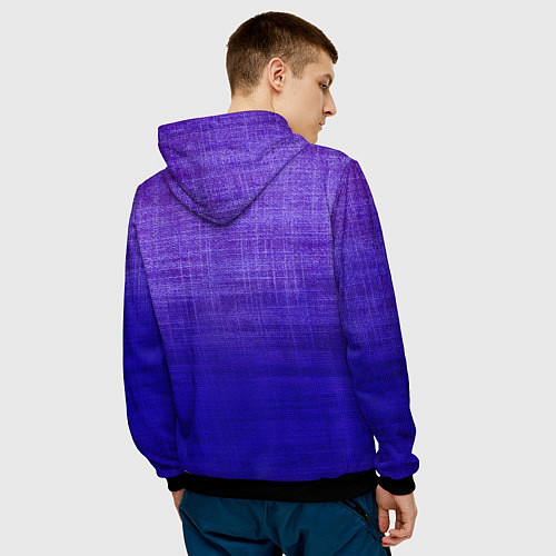 Мужская толстовка Los Angeles Lakers / 3D-Черный – фото 4