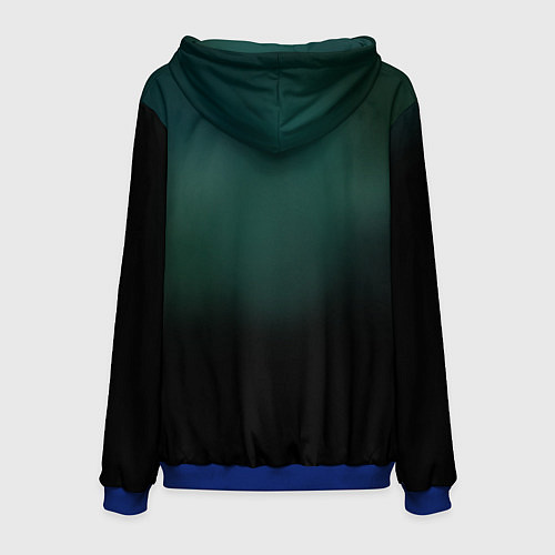 Мужская толстовка X-files: Alien hand / 3D-Синий – фото 2