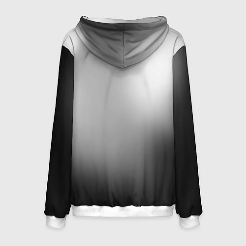 Мужская толстовка Боб Марли поет / 3D-Белый – фото 2