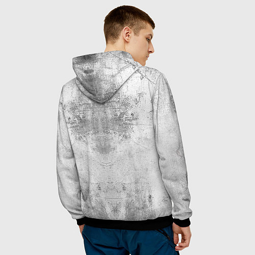 Мужская толстовка Че Гевара / 3D-Черный – фото 4