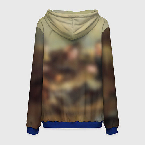 Мужская толстовка Русские охотники / 3D-Синий – фото 2