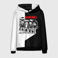 Толстовка-худи мужская Ramones Boys, цвет: 3D-черный