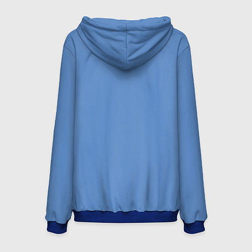 Мужская толстовка Легенда об Аанге / 3D-Синий – фото 2