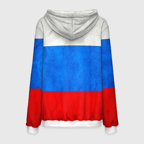 Мужская толстовка Russia: from 113 / 3D-Белый – фото 2