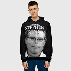 Толстовка-худи мужская Stephen King, цвет: 3D-черный — фото 2