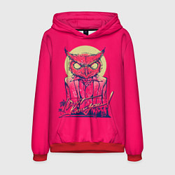 Толстовка-худи мужская I don't know you, цвет: 3D-красный