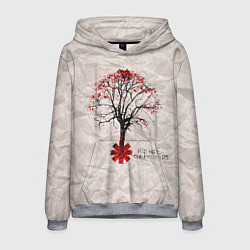 Толстовка-худи мужская RHCP: Red Tree, цвет: 3D-меланж