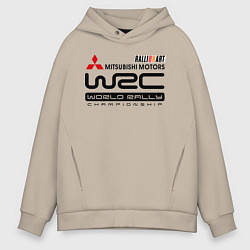 Мужское худи оверсайз Mitsubishi wrc