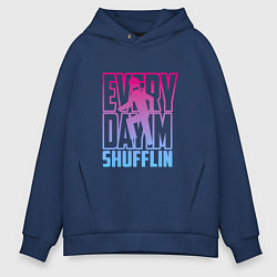Мужское худи оверсайз Everyday I'm shuffling