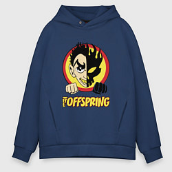 Толстовка оверсайз мужская The Offspring Boy, цвет: тёмно-синий