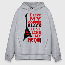 Толстовка оверсайз мужская Mindless Self Indulgence - Coffee black, цвет: меланж
