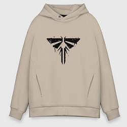 Толстовка оверсайз мужская Firefly Graffiti, цвет: миндальный
