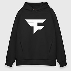 Толстовка оверсайз мужская FAZE Symbol, цвет: черный