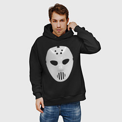 Толстовка оверсайз мужская Angerfist Mask, цвет: черный — фото 2