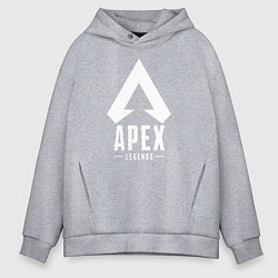 Толстовка оверсайз мужская Apex Legends, цвет: меланж