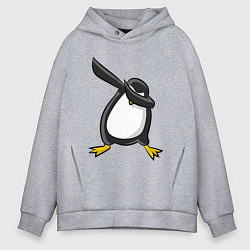 Толстовка оверсайз мужская DAB Pinguin, цвет: меланж