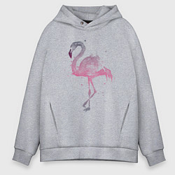 Толстовка оверсайз мужская Flamingo, цвет: меланж