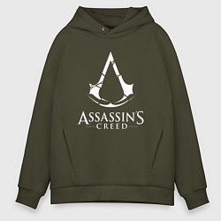 Толстовка оверсайз мужская Assassin’s Creed, цвет: хаки