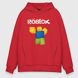 Толстовка оверсайз мужская ROBLOX, цвет: красный