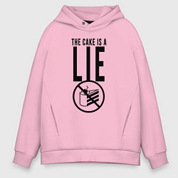 Толстовка оверсайз мужская PORTAL, цвет: светло-розовый