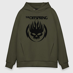 Толстовка оверсайз мужская THE OFFSPRING, цвет: хаки