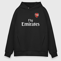 Толстовка оверсайз мужская ARSENAL, цвет: черный