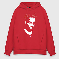 Толстовка оверсайз мужская Playboi Carti Whole Lotta Red, цвет: красный