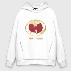 Толстовка оверсайз мужская Wu-Tang World, цвет: белый