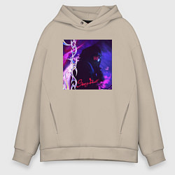 Толстовка оверсайз мужская OG BUDA SEXY DRILL, цвет: миндальный