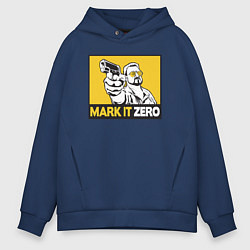Толстовка оверсайз мужская Mark It Zero Большой Лебовски, цвет: тёмно-синий