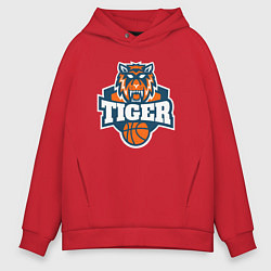 Мужское худи оверсайз Tiger Basketball