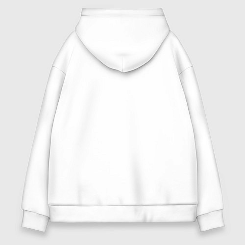 Мужское худи оверсайз Mr Beast Japan Coton / Белый – фото 2