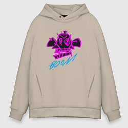 Толстовка оверсайз мужская Аркейн 06, цвет: миндальный