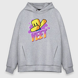 Толстовка оверсайз мужская Roblox yeet, цвет: меланж