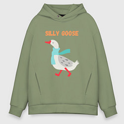 Мужское худи оверсайз Silly Goose