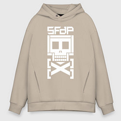 Мужское худи оверсайз 5FDP AfterLife logo