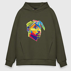 Мужское худи оверсайз 2PAC Style