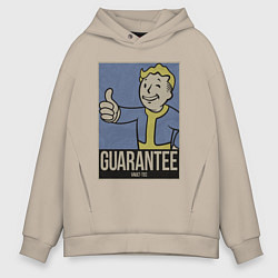 Толстовка оверсайз мужская Vault guarantee boy, цвет: миндальный