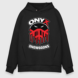 Толстовка оверсайз мужская Onyx - snowgoons, цвет: черный