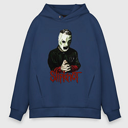 Мужское худи оверсайз Slipknot mask