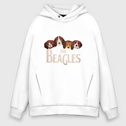 Мужское худи оверсайз The Beagles