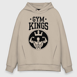 Толстовка оверсайз мужская Gym kings, цвет: миндальный