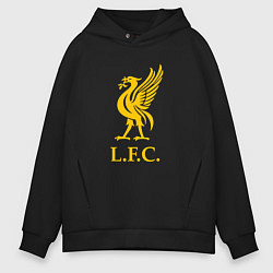 Толстовка оверсайз мужская Liverpool sport fc, цвет: черный