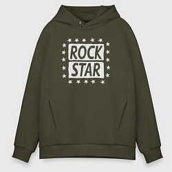 Мужское худи оверсайз Star rock
