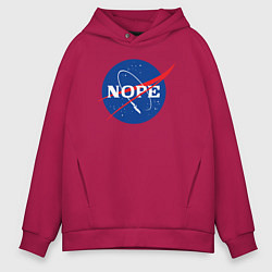 Мужское худи оверсайз Nope NASA