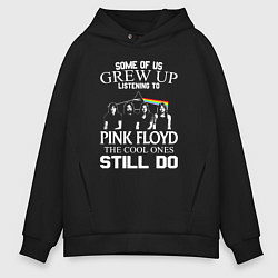 Толстовка оверсайз мужская Pink Floyd tour, цвет: черный