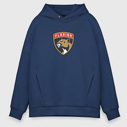 Толстовка оверсайз мужская Florida Panthers NHL, цвет: тёмно-синий